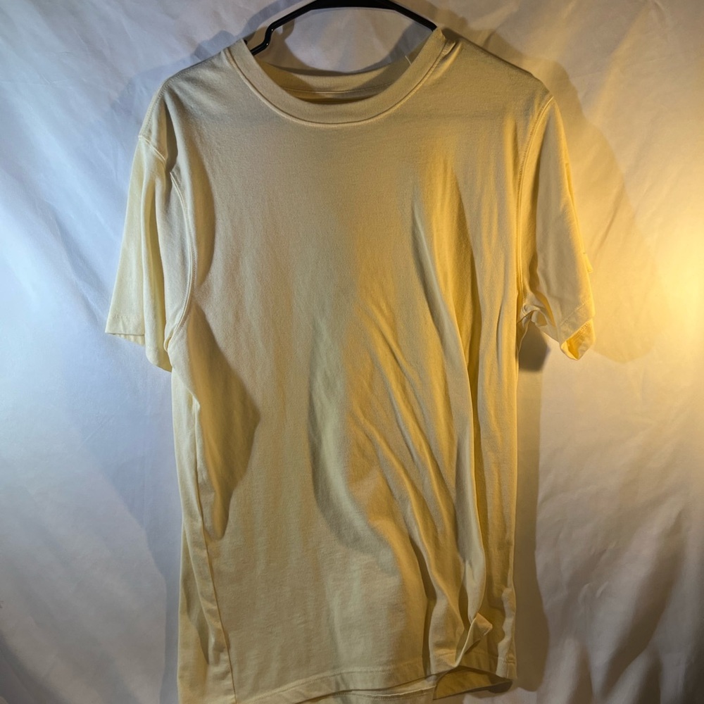 Goodfellow & Co Men's Light Cream Short Sleeve Tee